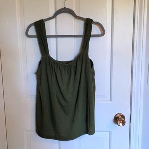 Banana Republic linen-blend tank